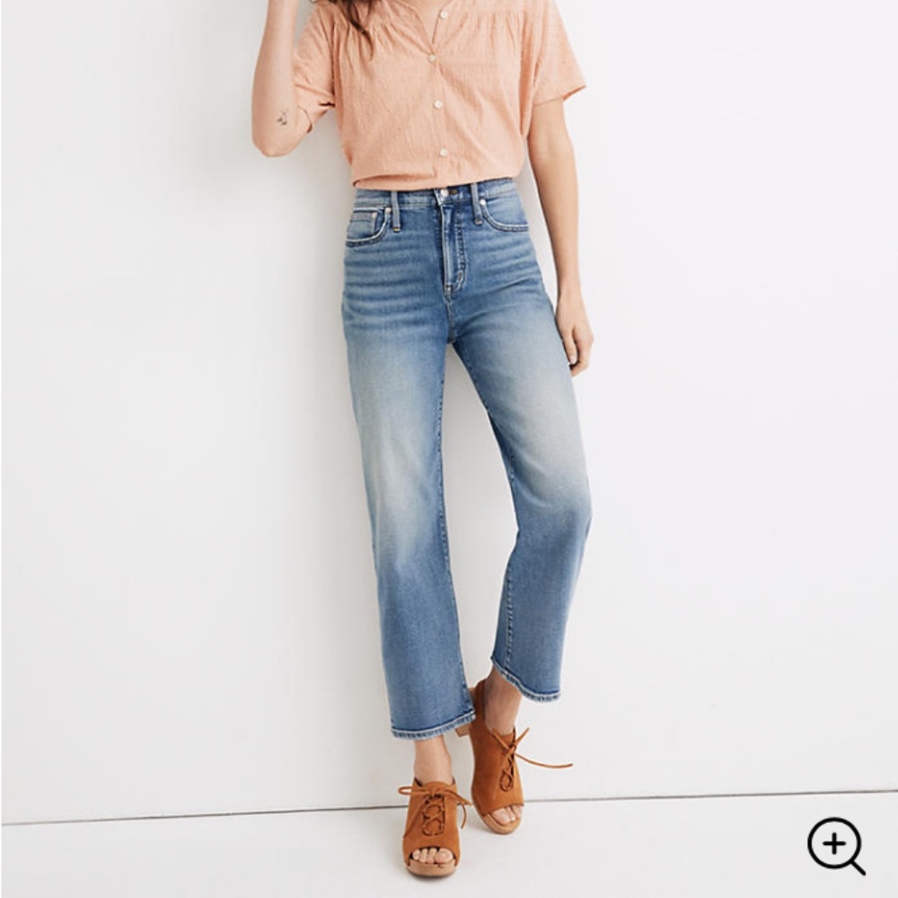 Madewell Slim Wide-Leg Jeans